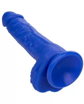 Calexotics Admiral Sailor - Realistischer Dildo-Vibrator Blau