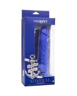 Calexotics Admiral Sailor - Realistischer Dildo-Vibrator Blau