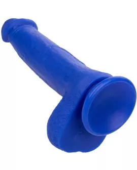 Calexotics Admiral Kapitän - Realistischer Dildo-Vibrator Blau