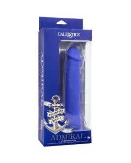 Calexotics Admiral Kapitän - Realistischer Dildo-Vibrator Blau