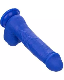 Calexotics Admiral Kapitän - Realistischer Dildo-Vibrator Blau