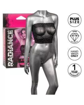 Calexotics - Radiance Bandeau-Top Rhine Plus-Size