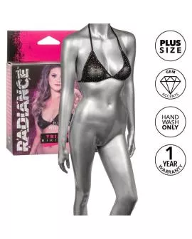 Calexotics - Radiance Dreieck-Bikini-Top Rhine Plus-Größe