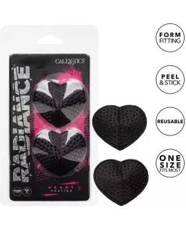 Calexotics Radiance - Herzförmige Juwelen-Nippelschutz