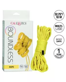 Calexotics - Boundless Bondage Seil 10m Gelb