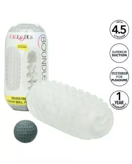 Calexotics Boundless Reversibler Squishy Ball Stroke - Gelb