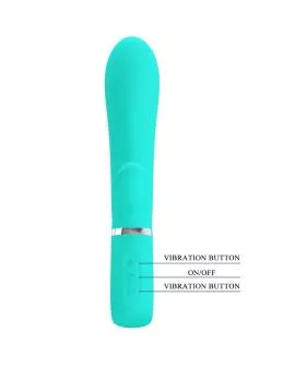Pretty Love - Thomas Multifunktions-G-Punkt-Vibrator Aqua Green
