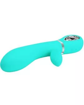 Pretty Love - Thomas Multifunktions-G-Punkt-Vibrator Aqua Green