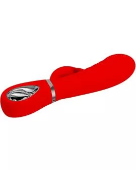 Pretty Love Prescott Multifunktions-G-Punkt-Vibrator Rot