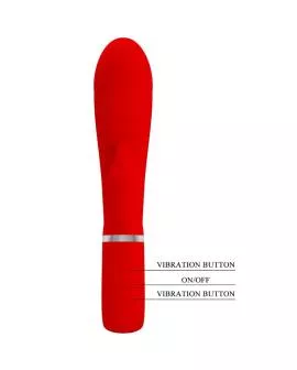 Pretty Love Prescott Multifunktions-G-Punkt-Vibrator Rot