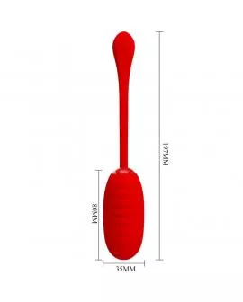 PRETTY LOVE - KIRK WIEDERAUFLADBARES VIBRATIONSEI ROT