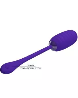 Pretty Love Kirk - Wiederaufladbares Vibrations-Ei Lila