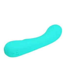 PRETTY LOVE - PRESCOTT WIEDERAUFLADBARER VIBRATOR AQUA GREEN