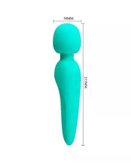 Pretty Love Meredith Massager - 12 Vibrationsmodi Aqua Grün