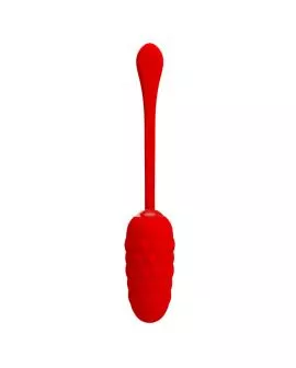 Pretty Love - Vibrierendes Ei mit Roter Meerestextur