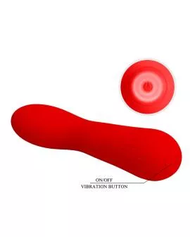 Pretty Love - Faun Wiederaufladbarer Vibrator Rot