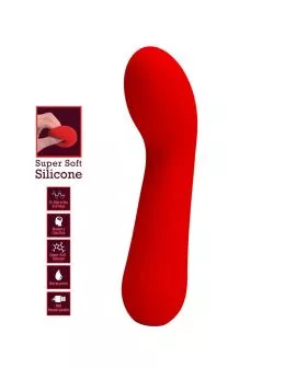 Pretty Love - Faun Wiederaufladbarer Vibrator Rot