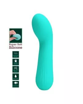 Pretty Love - Faun Wiederaufladbarer Vibrator Aquagrün