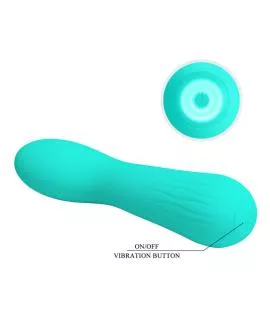 Pretty Love - Faun Wiederaufladbarer Vibrator Aquagrün