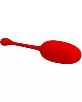 Pretty Love Knucker Red - Wiederaufladbares Vibrations-Ei