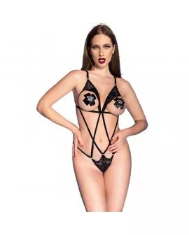 CHILIROSE - CR 4650 BODYSUIT SCHWARZ 