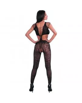 LIVCO CORSETTI FASHION - BODYSTOCKING TUBIANA SCHWARZ EINE GRÖSSE