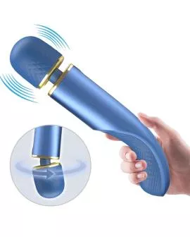 PRETTY LOVE - MASSAGER 7 VIBRATIONSMODI BLAU
