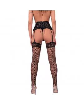 LIVCO CORSETTI FASHION - STRUMPFGÜRTEL + STRÜMPFE SCHWARZ