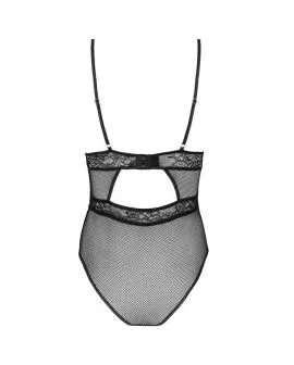 Livco Corsetti Fashion Finasan LC 90632 - Schwarzer Erotikbody