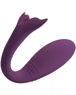 PRETTY LOVE - JAYLEEN VIBRATOR MIT APP-FERNBEDIENUNG LILA