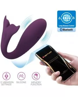 PRETTY LOVE - JAYLEEN VIBRATOR MIT APP-FERNBEDIENUNG LILA