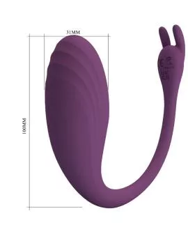 Pretty Love Catalina Vibrator mit App-Fernbedienung - Lila