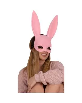 Livco Corsetti Kohu Rabbit Pink Maske MJ009 - Eine Größe