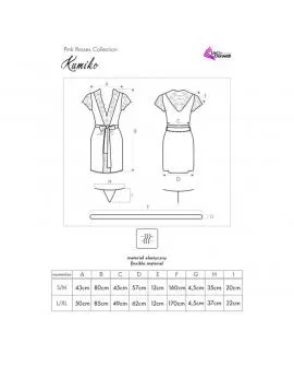 Livco Corsetti Fashion - Kumiko LC 90428 Morgenmantel Panty Schwarz