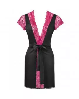 Livco Corsetti Fashion - Kumiko LC 90428 Morgenmantel Panty Schwarz