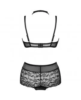 LIVCO CORSETTI FASHION - LINERA FÜR DIE SENSES-KOLLEKTION BH + PANTY SCHWARZ