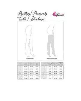 Livco Corsetti Lolivia LC19330 - Schwarze Erotik Strümpfe