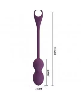 PRETTY LOVE - ELVIRA KEGEL BALLS APP FERNBEDIENUNG LILA