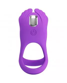 PRETTY LOVE - SILAS VIBRANT PENIS RING 7 VIBRATIONEN LILA SILIKON