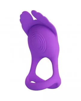 PRETTY LOVE - SILAS VIBRANT PENIS RING 7 VIBRATIONEN LILA SILIKON