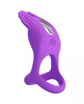 PRETTY LOVE - SILAS VIBRANT PENIS RING 7 VIBRATIONEN LILA SILIKON