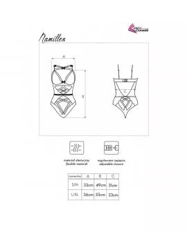 LIVCO CORSETTI FASHION - NAMILLEN LC 90528 KÖRPER SCHWARZ