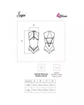 Livco Corsetti - Sagen LC 90694 Schwarzer Körper