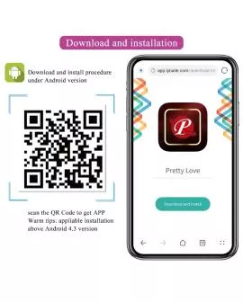 Pretty Love - Billy Vibrator Fernbedienung Lila App