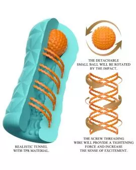 Pretty Love - Victoria Caspar Masturbator Aqua Grün