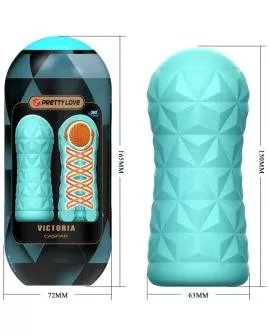 Pretty Love - Victoria Caspar Masturbator Aqua Grün