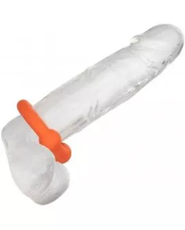 Calexotics Alpha Dual Ball Ring Orange - Erotik