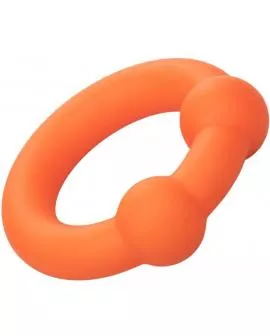 Calexotics Alpha Dual Ball Ring Orange - Erotik