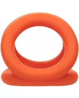 Calexotics Alpha Tri-Ring Orange - Erotik Penisring