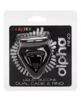 CALEXOTICS - ALPHA DUAL CAGE RING SCHWARZ